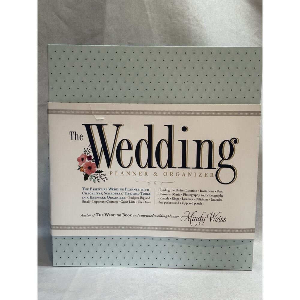 The Wedding Planner & Organizer Binder by Mindy Weiss 2024 Addition